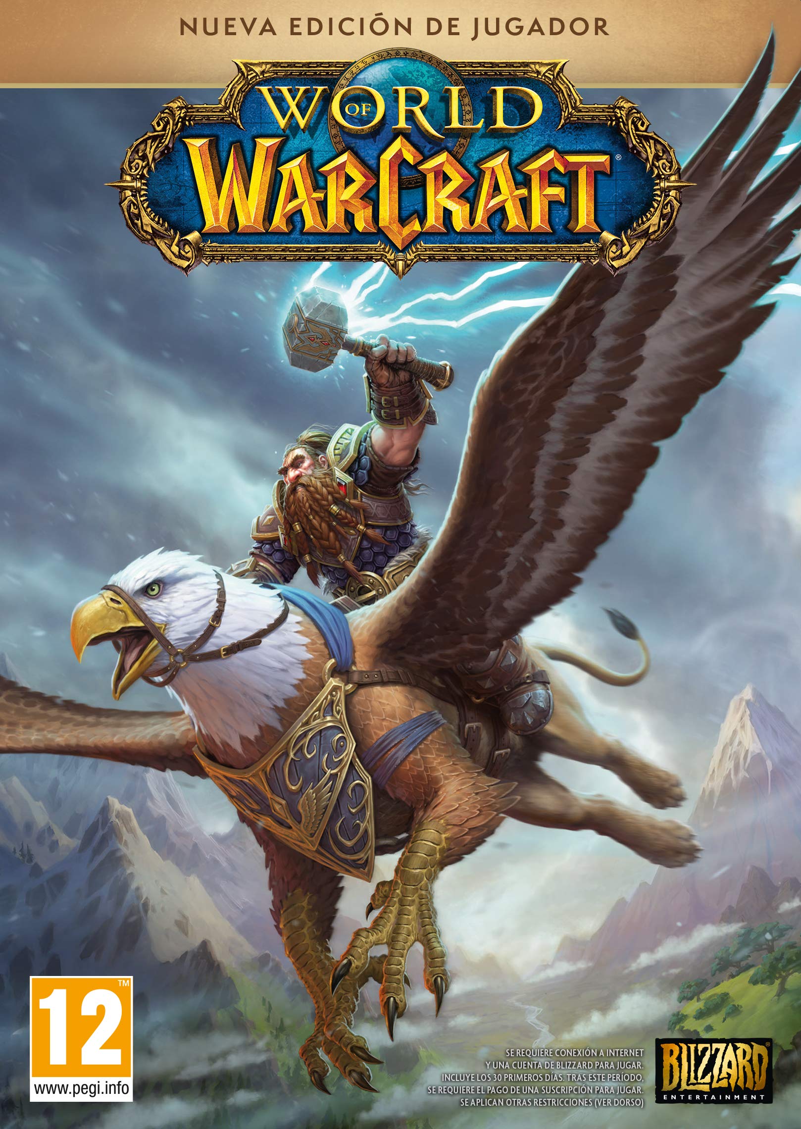 World of Warcraft New - Player Edition (ce jeu contient un code de téléchargement pour le contenu numérique) World of Warcraft New - Player Edition (ce jeu contient un code de téléchargement pour le contenu numérique)